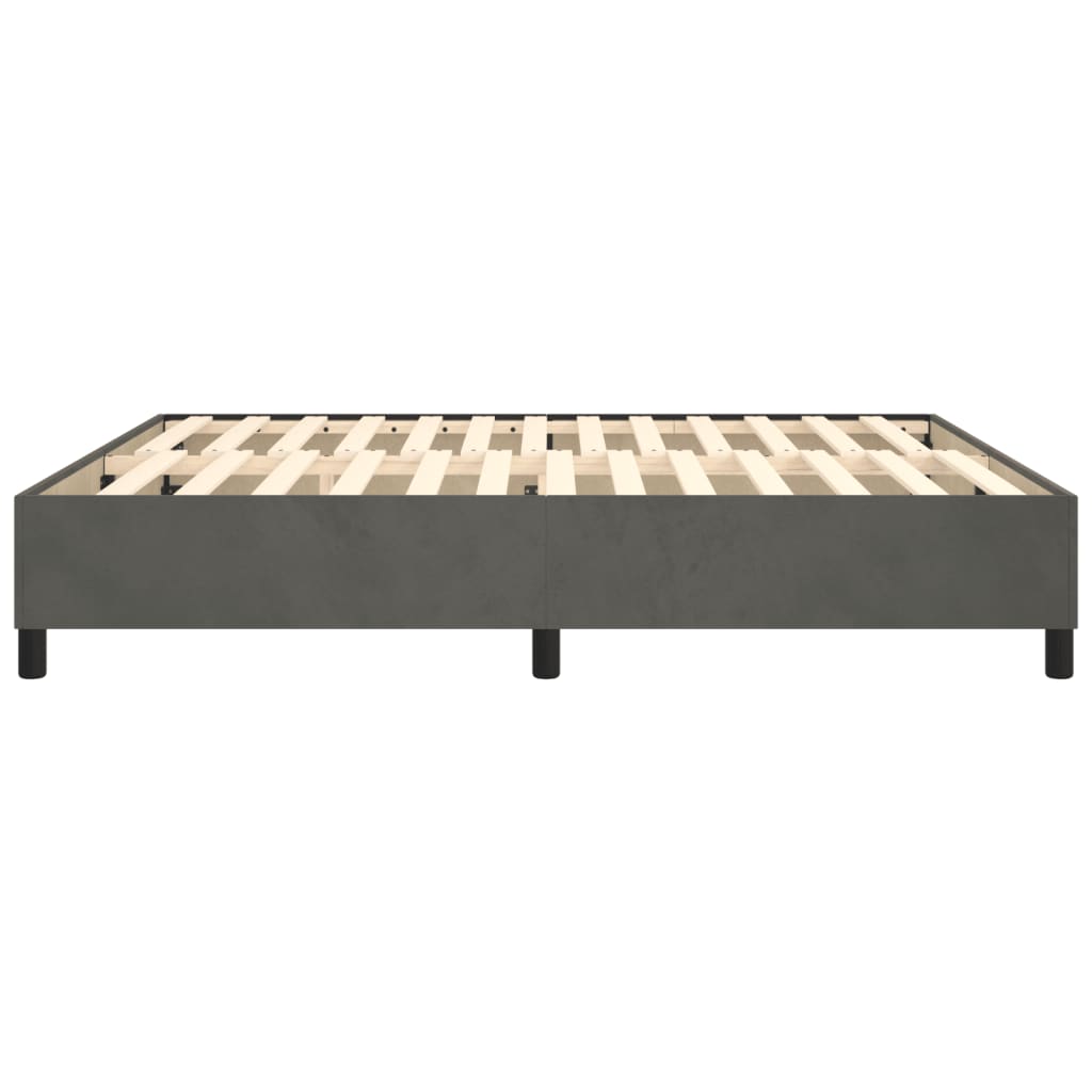 Bed Frame Without Mattress Super King Velvet (Uk/Ie/Fi/No Only)