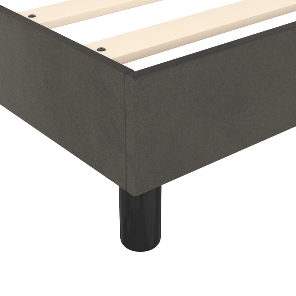 Bed Frame Without Mattress Super King Velvet (Uk/Ie/Fi/No Only)