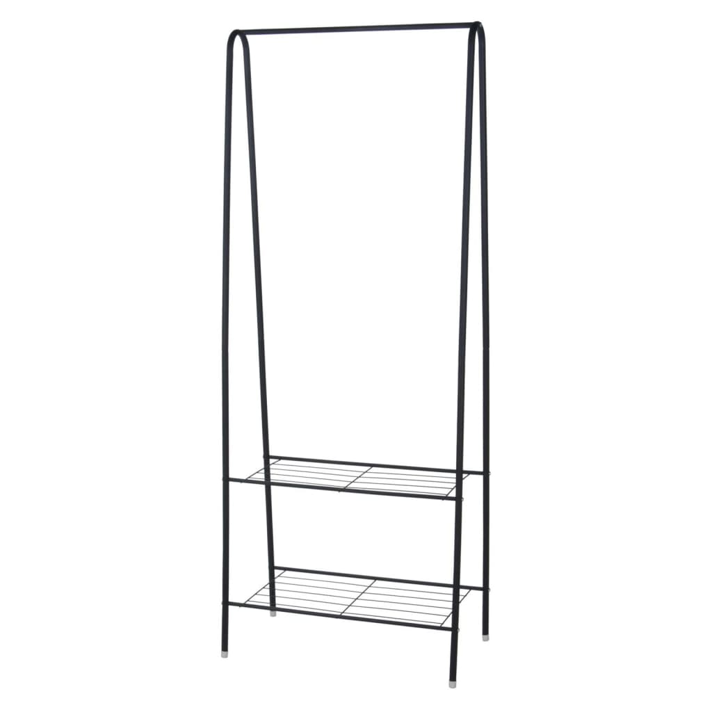 Storage Solutions Clothing Rack With 2 Tiers 61X34X152 Cm