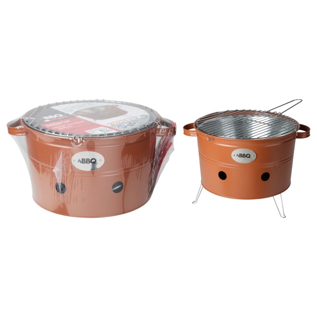 Progarden Bbq Bucket With 2 Handles 34.5 Cm Matte