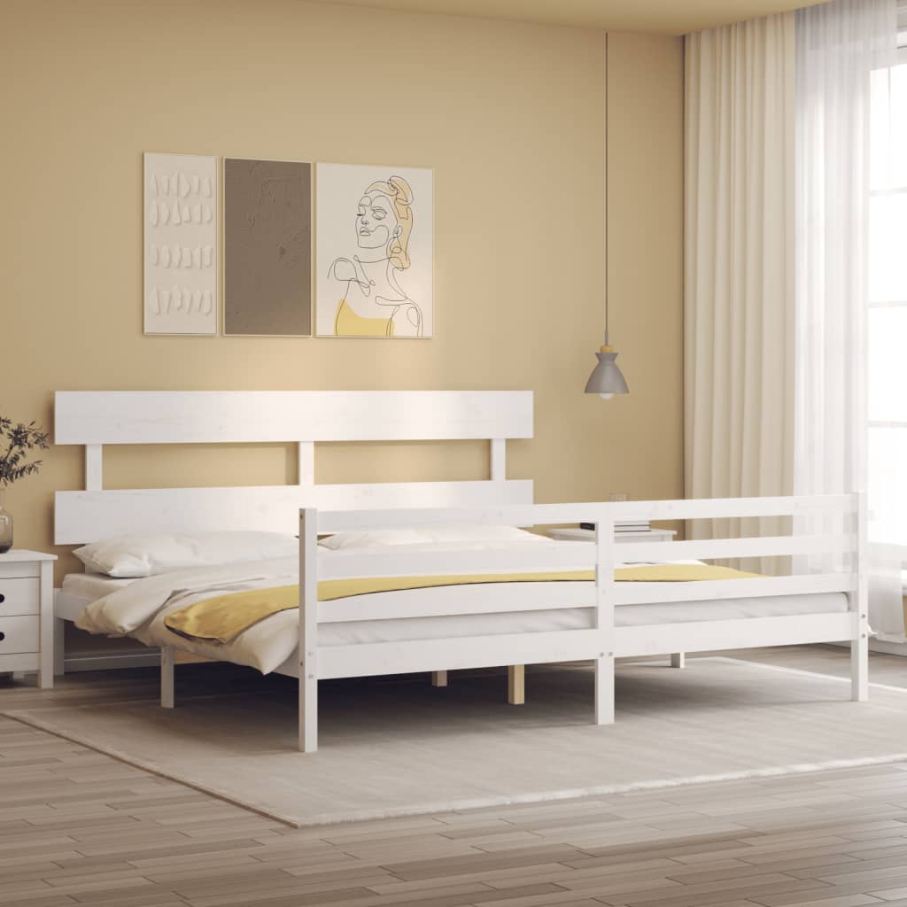 Senior Bed Without Mattress Solid Wood
