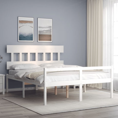 Senior Bed Without Mattress Single Solid Wood
