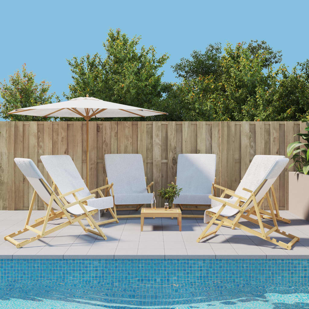 Beach Towels 2 Pcs Fabric 400 Gsm