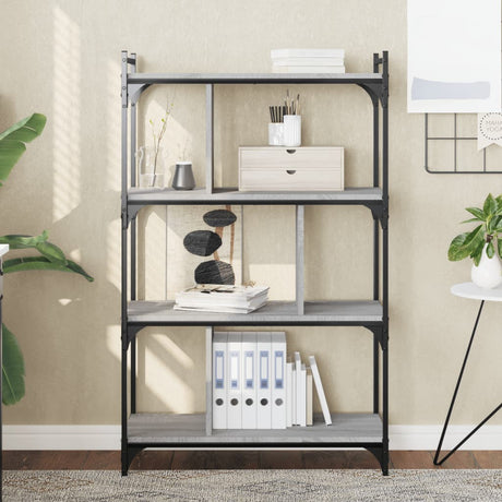 Bookcase 5-Tier 76X32X Engineered Wood