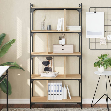 Bookcase 5-Tier 76X32X Engineered Wood