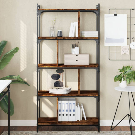 Bookcase 5-Tier 76X32X Engineered Wood