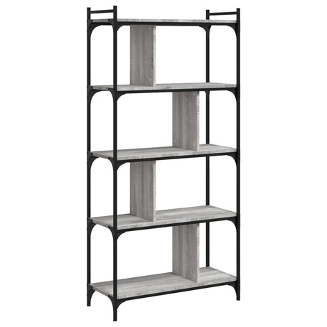 Bookcase 5-Tier 76X32X Engineered Wood