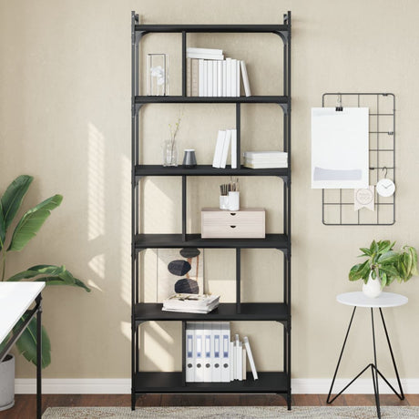 Bookcase 5-Tier 76X32X Engineered Wood