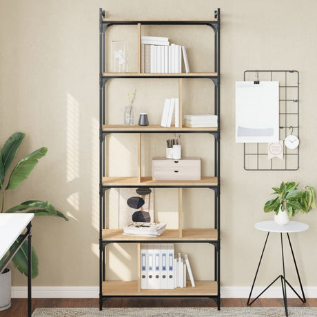 Bookcase 5-Tier 76X32X Engineered Wood