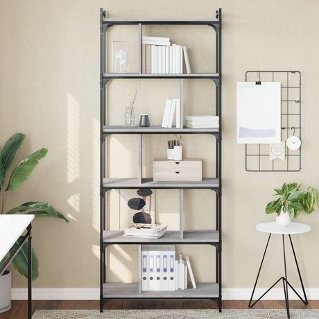 Bookcase 5-Tier 76X32X Engineered Wood