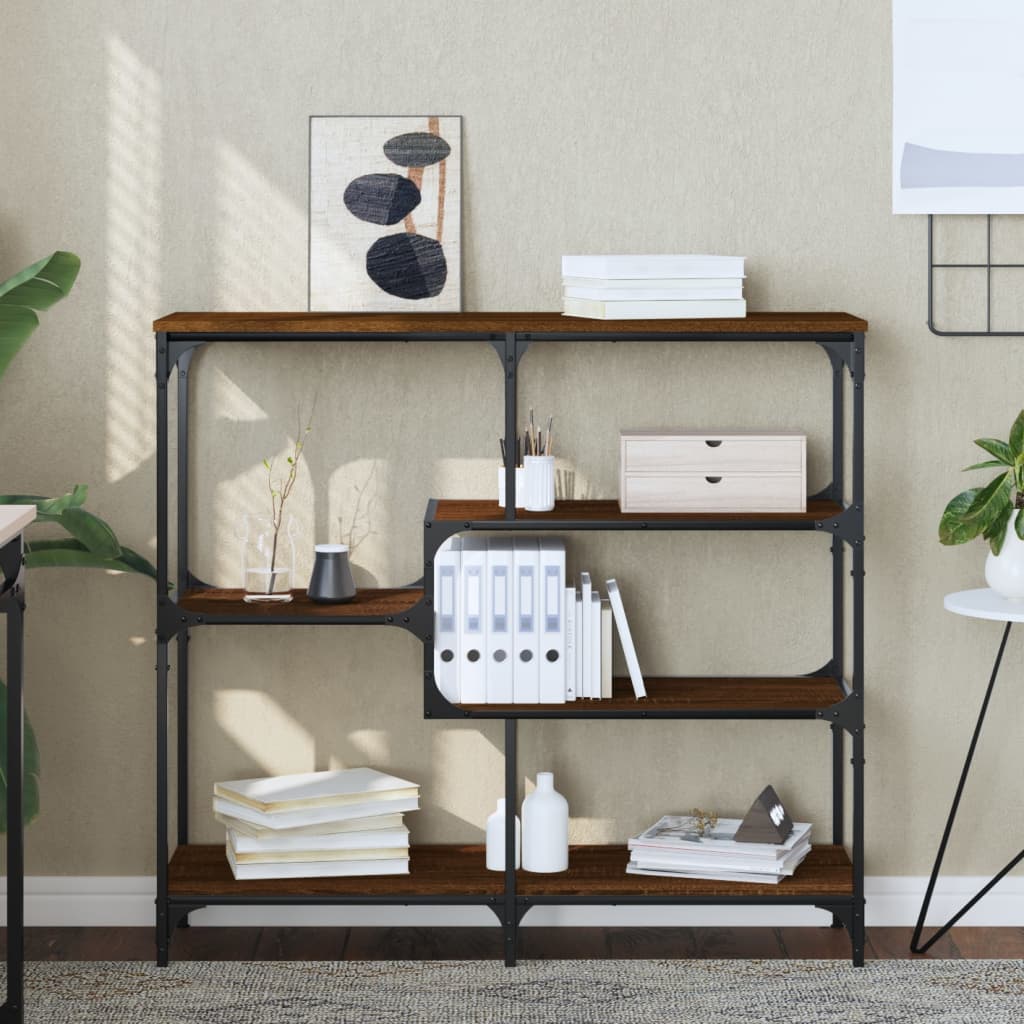 Console Table 103X32X95 Cm Engineered Wood