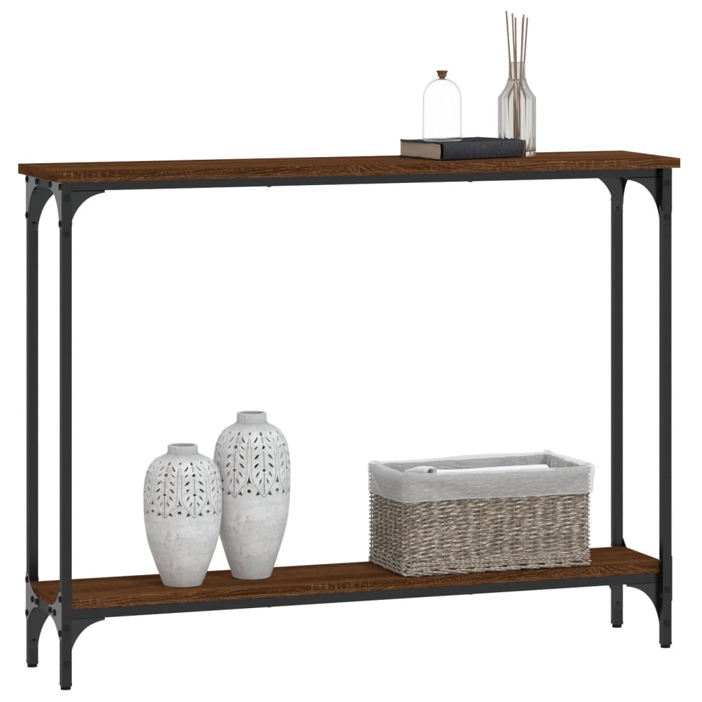 Console Table 100X22.5X75 Cm Engineered Wood