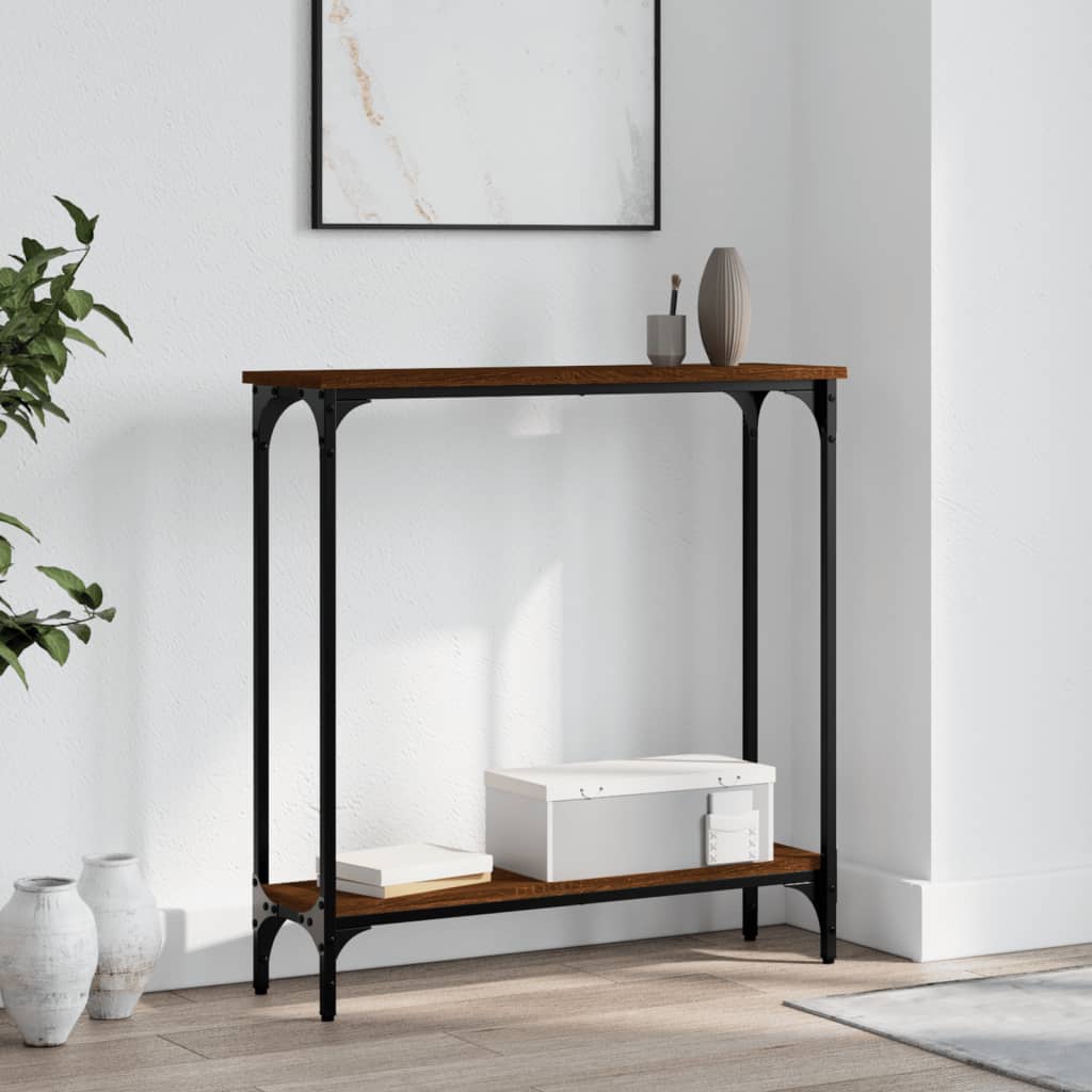 Console Table 100X22.5X75 Cm Engineered Wood