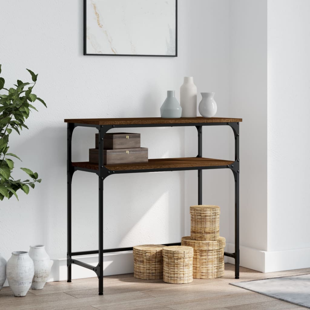 Console Table 100X35.5X75 Cm Engineered Wood