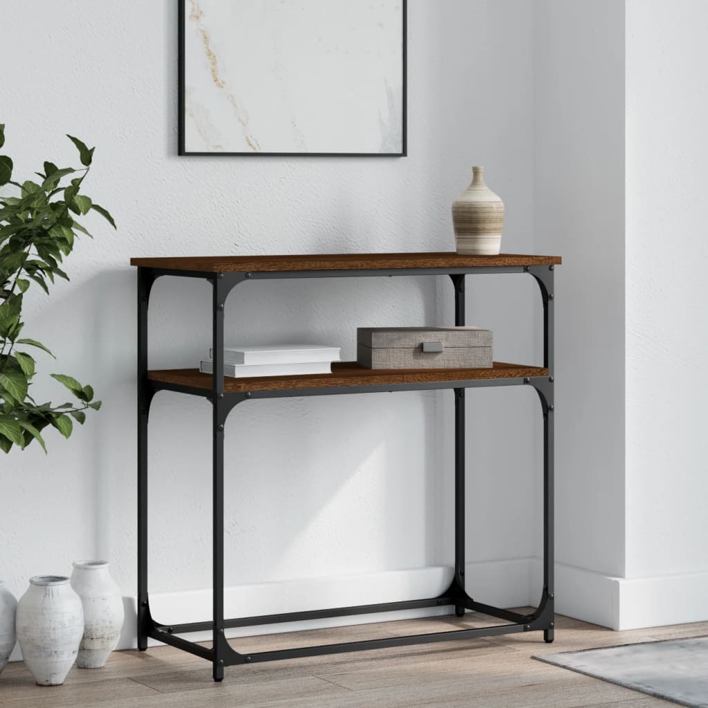 Console Table 100X35.5X75 Cm Engineered Wood