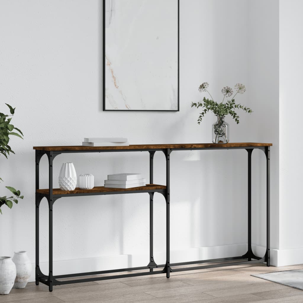 Console Table 90X22.5X75 Cm Engineered Wood