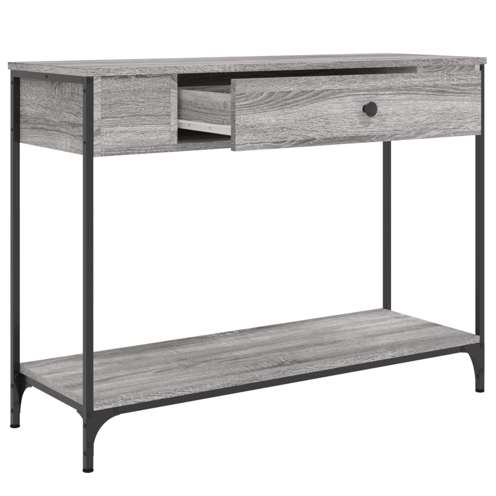 Console Table 100X34.5X75 Cm Engineered Wood