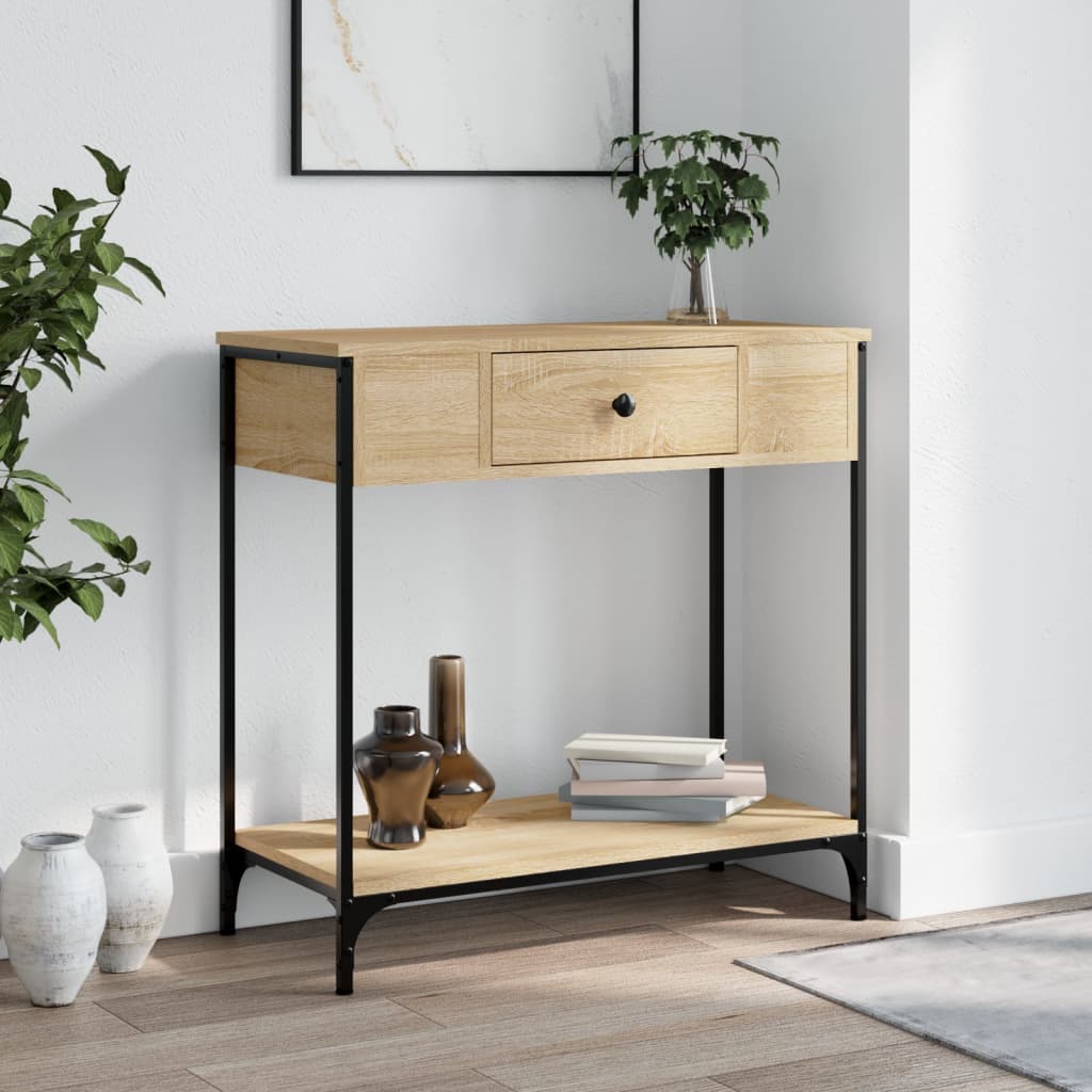 Console Table 100X34.5X75 Cm Engineered Wood