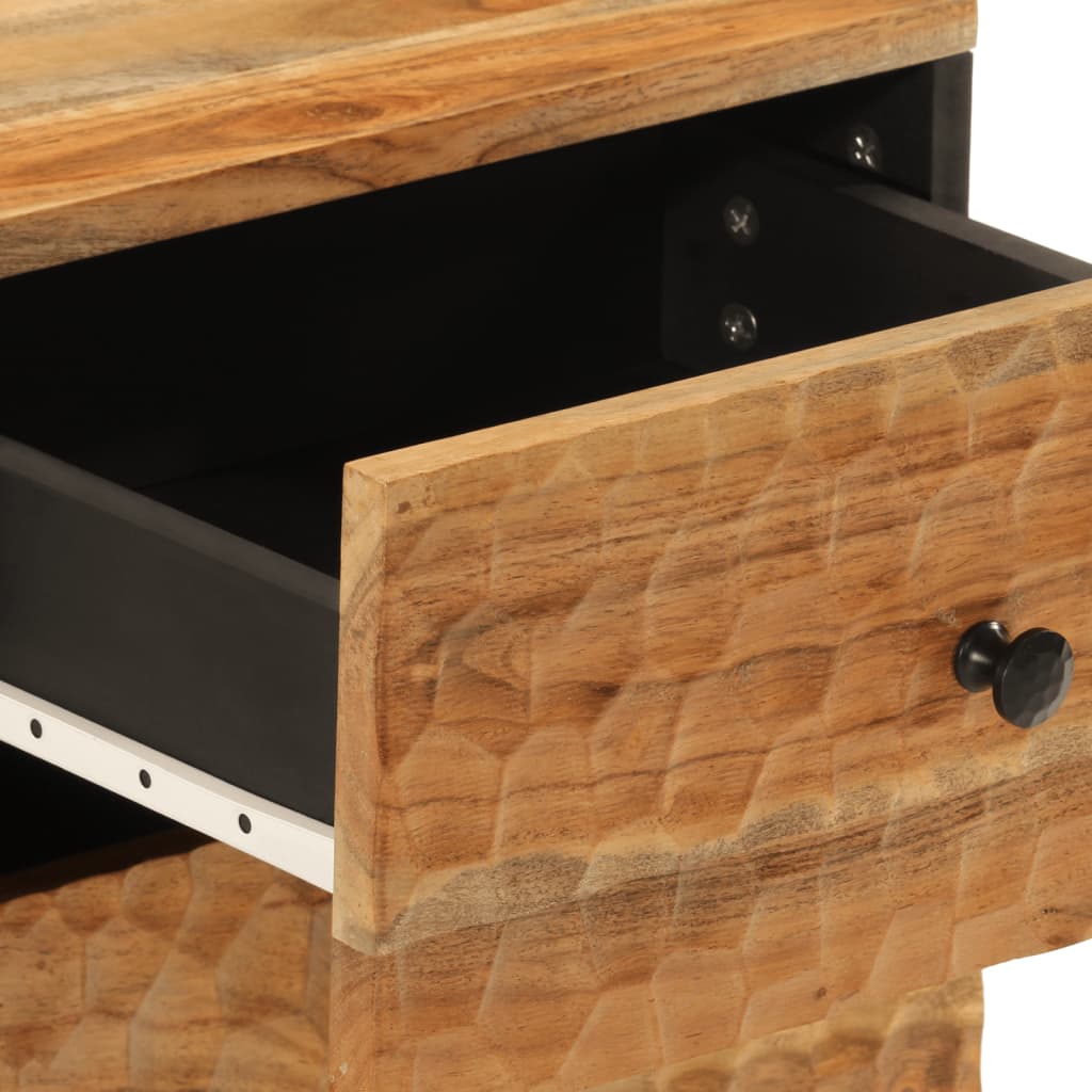 Bedside Cabinets 2 Pcs 40X33X46 Cm Solid Wood Acacia