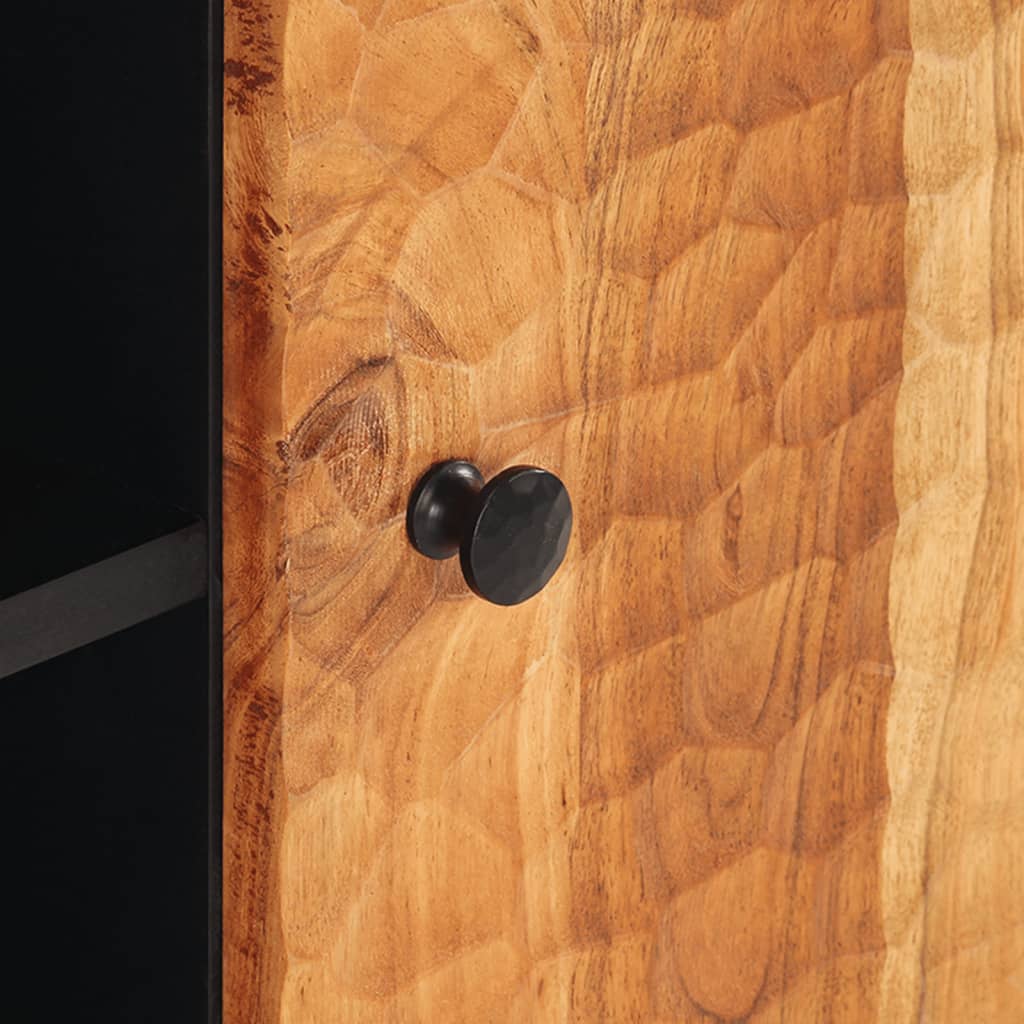 Tv Cabinet 105X33X46 Cm Solid Wood Acacia