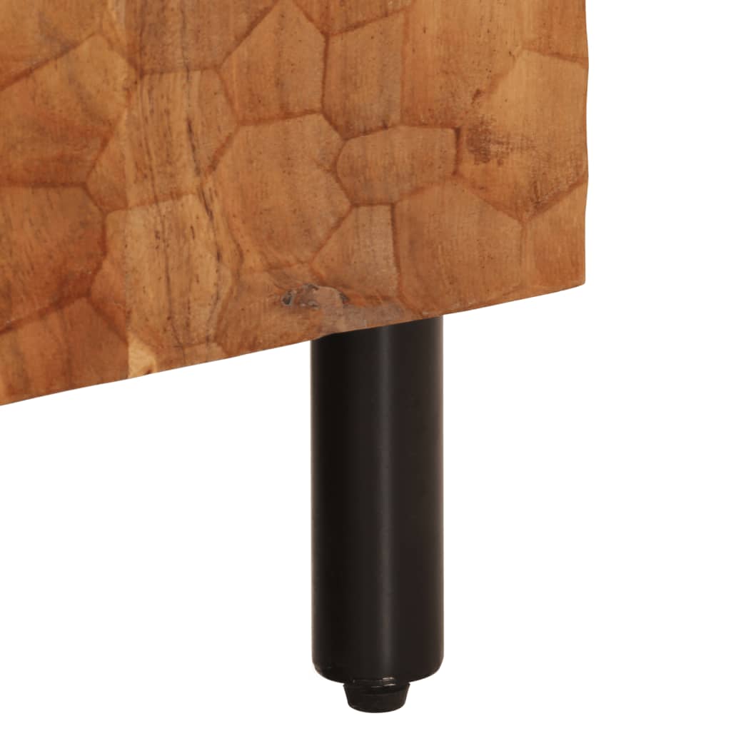 Tv Cabinet 105X33X46 Cm Solid Wood Acacia