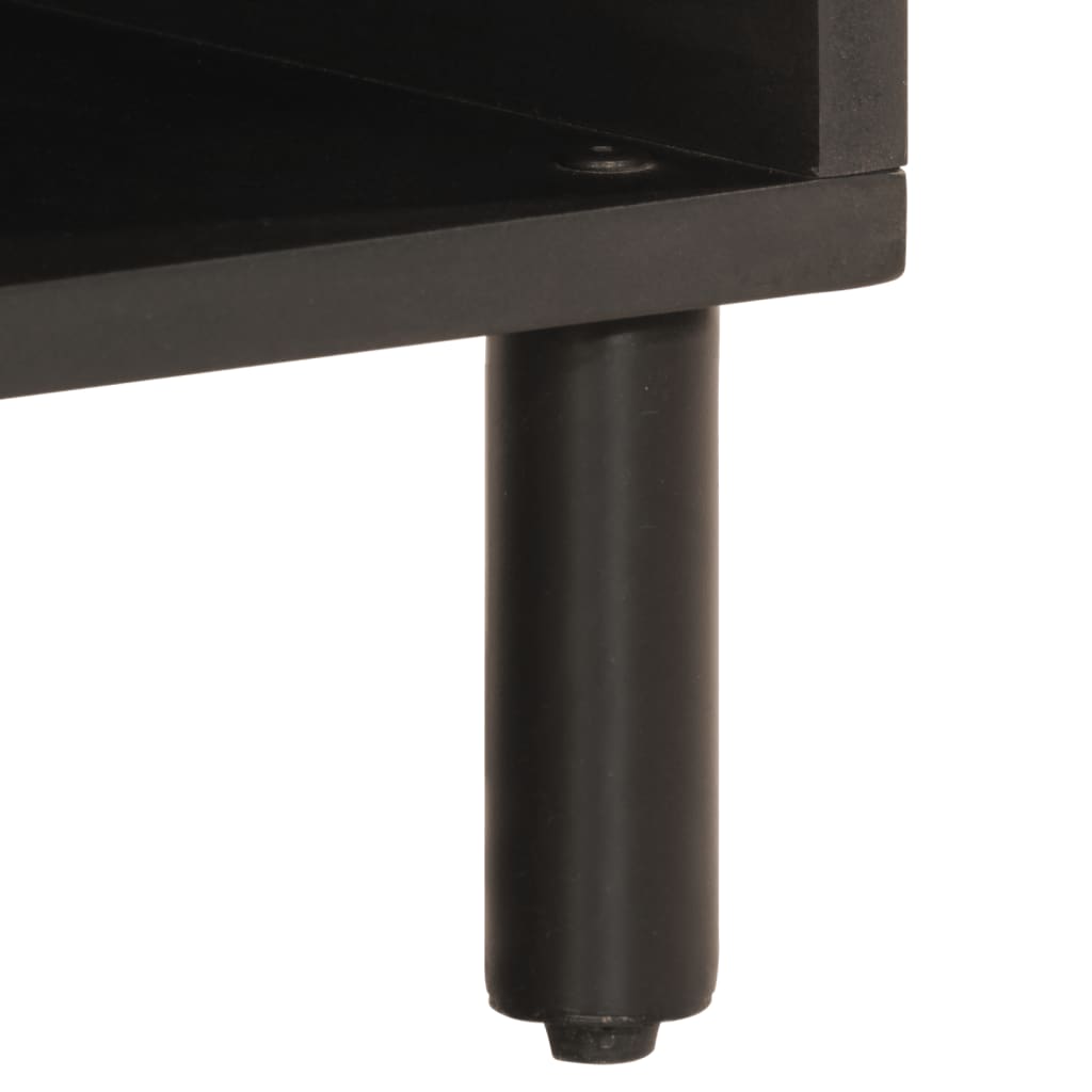 Tv Cabinet 80X33X46 Cm Solid Wood Acacia