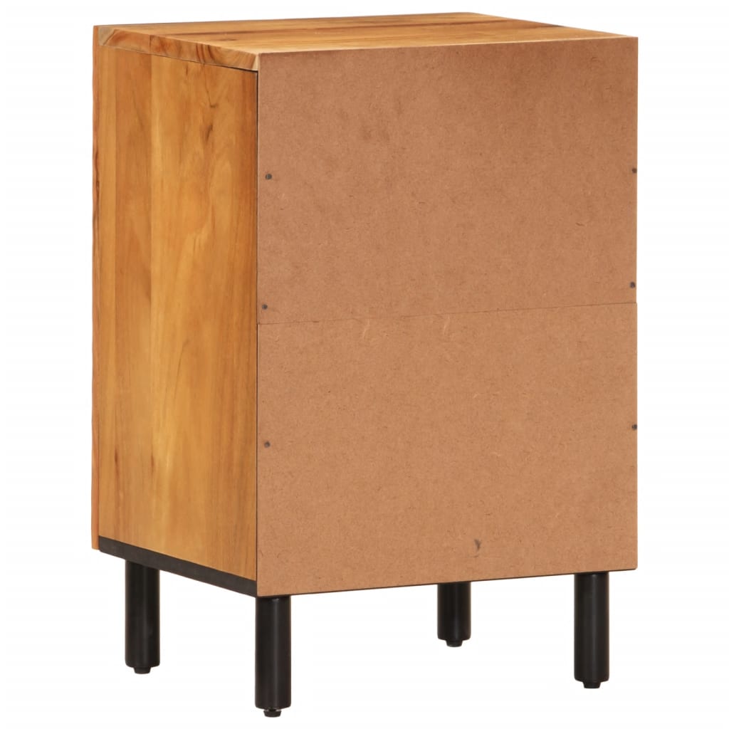 Bathroom Cabinet 38X33X58 Cm Solid Wood Acacia