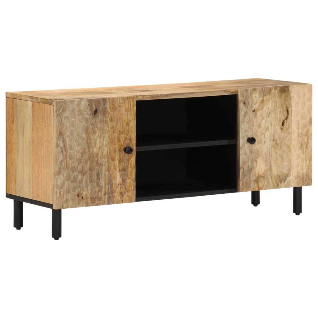 Tv Cabinet 105X33X46 Cm Solid Wood Acacia