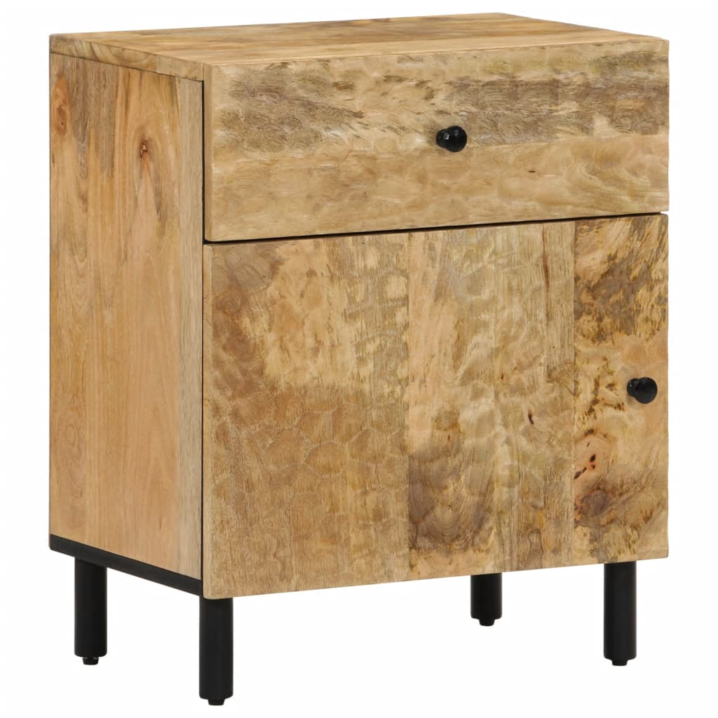 Bedside Cabinet 50X33X60 Cm Solid Wood Mango