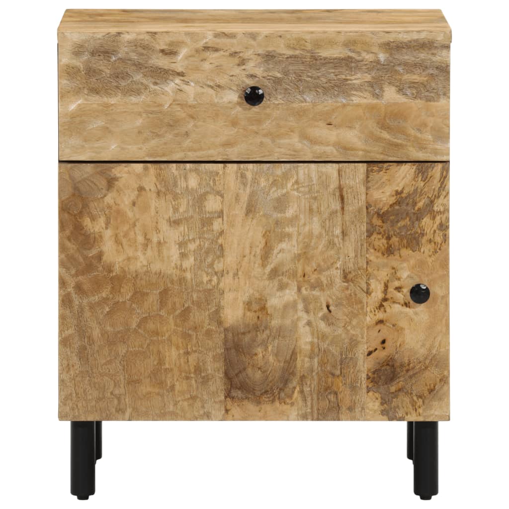 Bedside Cabinet 50X33X60 Cm Solid Wood Mango