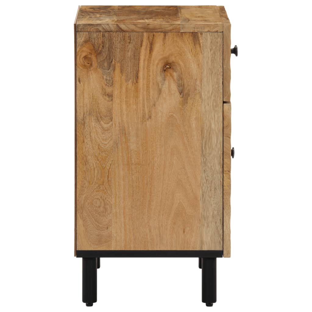 Bedside Cabinet 50X33X60 Cm Solid Wood Mango