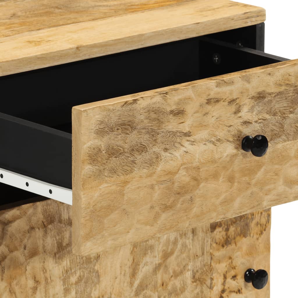 Bedside Cabinet 50X33X60 Cm Solid Wood Mango