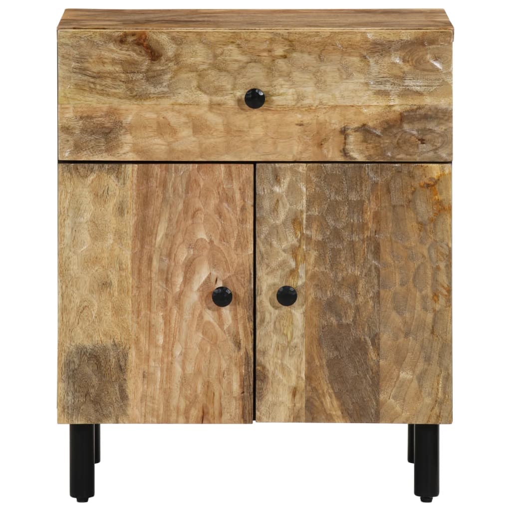 Bedside Cabinet 50X33X60 Cm Solid Wood Mango