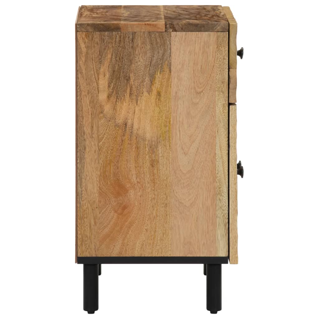 Bedside Cabinet 50X33X60 Cm Solid Wood Mango