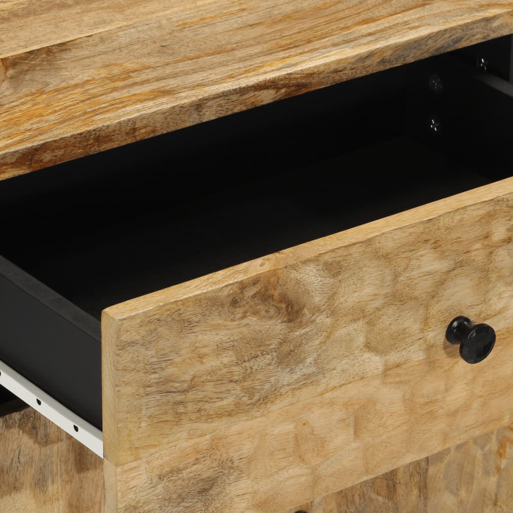 Bedside Cabinet 50X33X60 Cm Solid Wood Mango