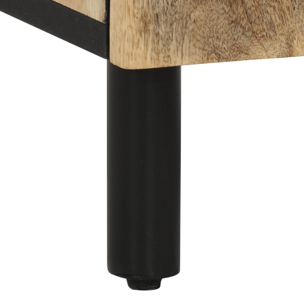 Bedside Cabinet 50X33X60 Cm Solid Wood Mango