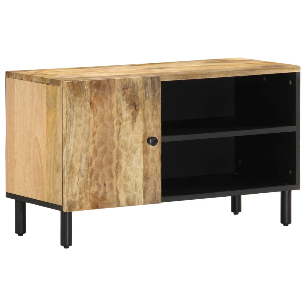 Tv Cabinet 80X33X46 Cm Solid Wood Acacia