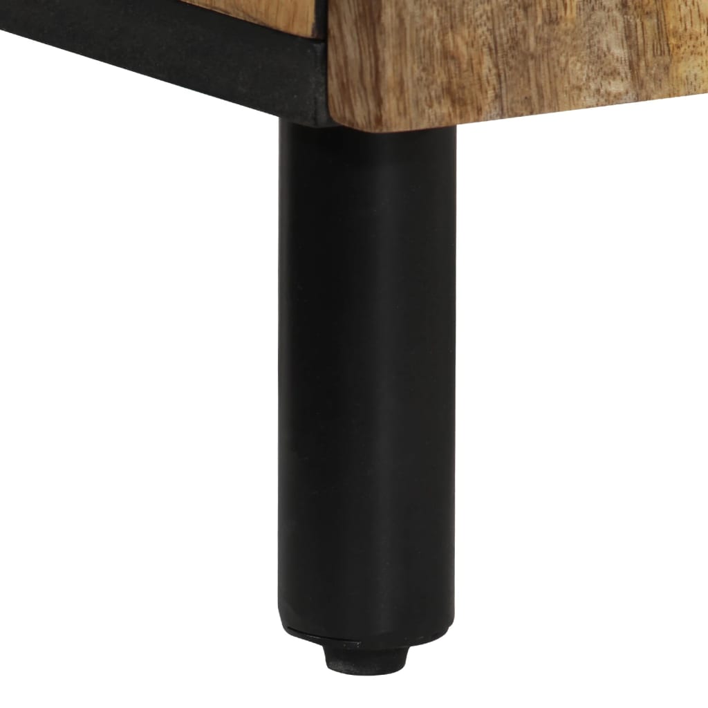 Bathroom Sink Cabinet 62X33X58 Cm Solid Wood Mango