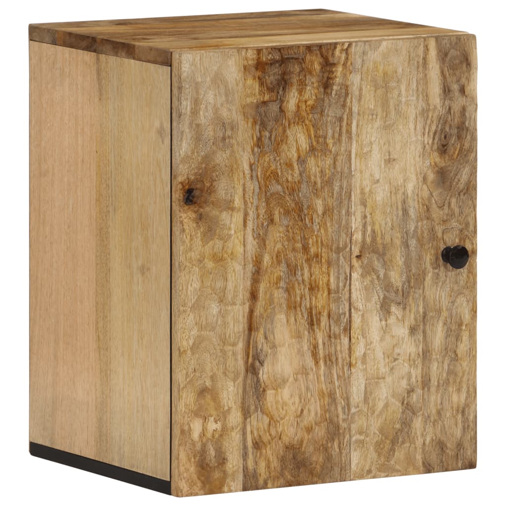 Bathroom Wall Cabinet 38X33X48 Cm Solid Wood Acacia