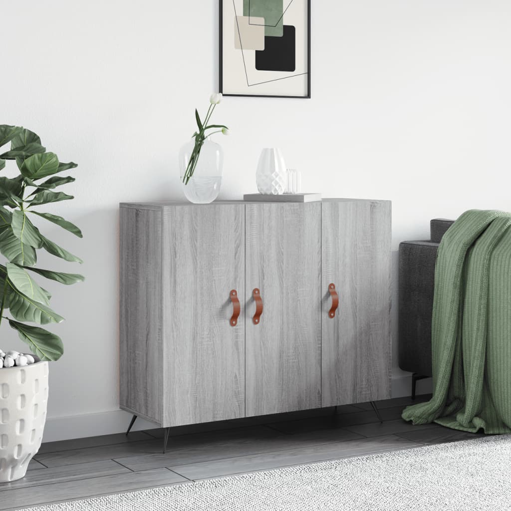 Sideboard 90X34X80 Cm Engineered Wood