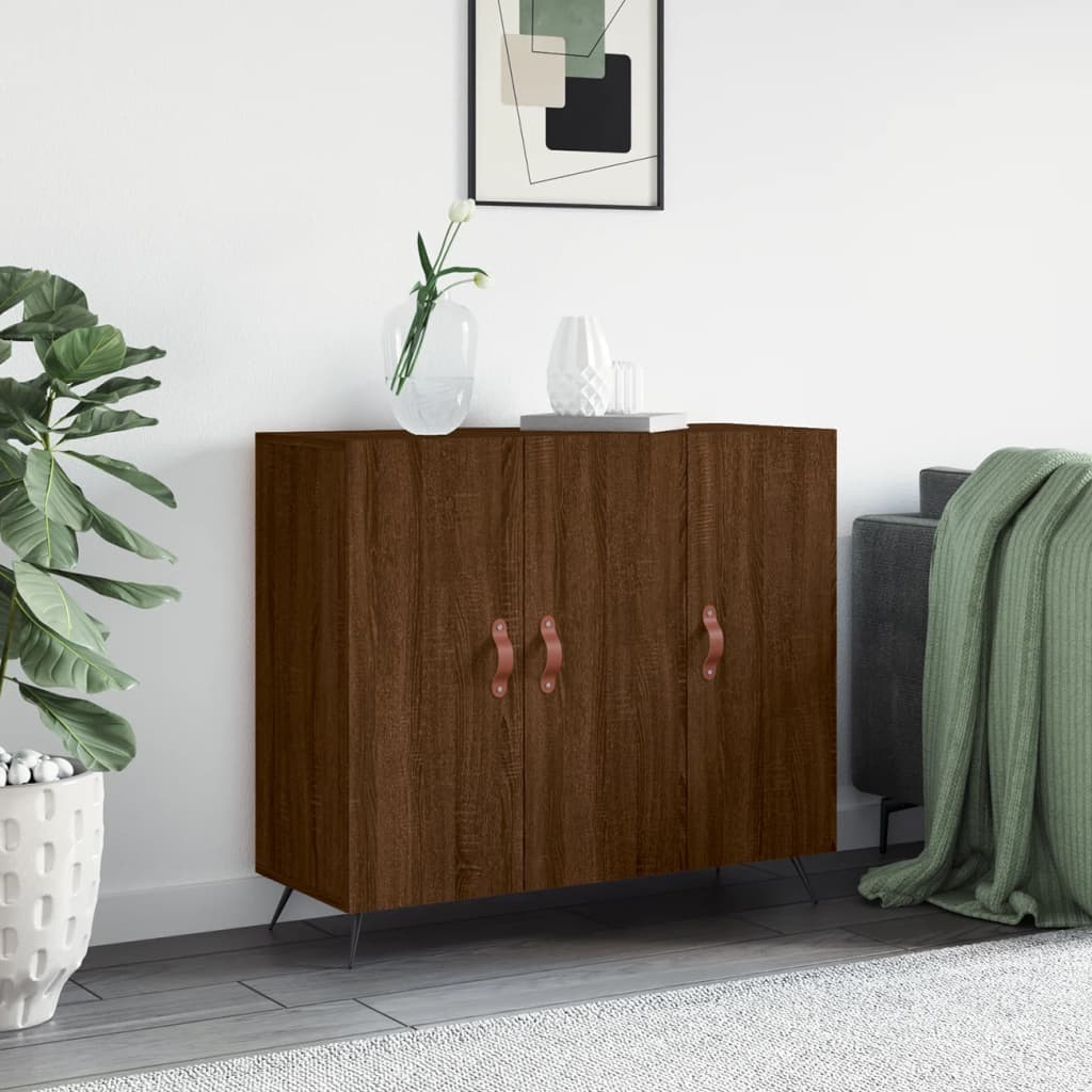 Sideboard 90X34X80 Cm Engineered Wood