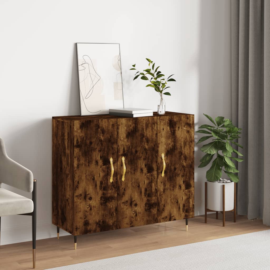 Sideboard 90X34X80 Cm Engineered Wood