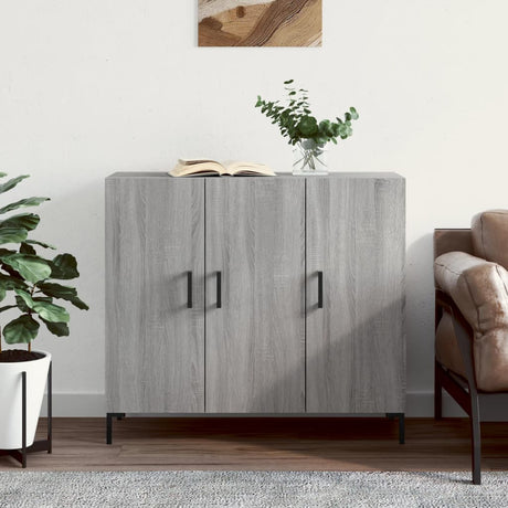 Sideboard 90X34X80 Cm Engineered Wood