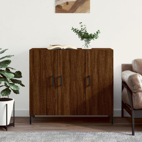 Sideboard 90X34X80 Cm Engineered Wood