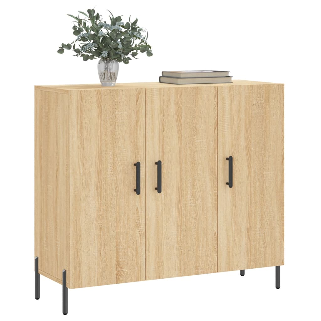 Sideboard 90X34X80 Cm Engineered Wood