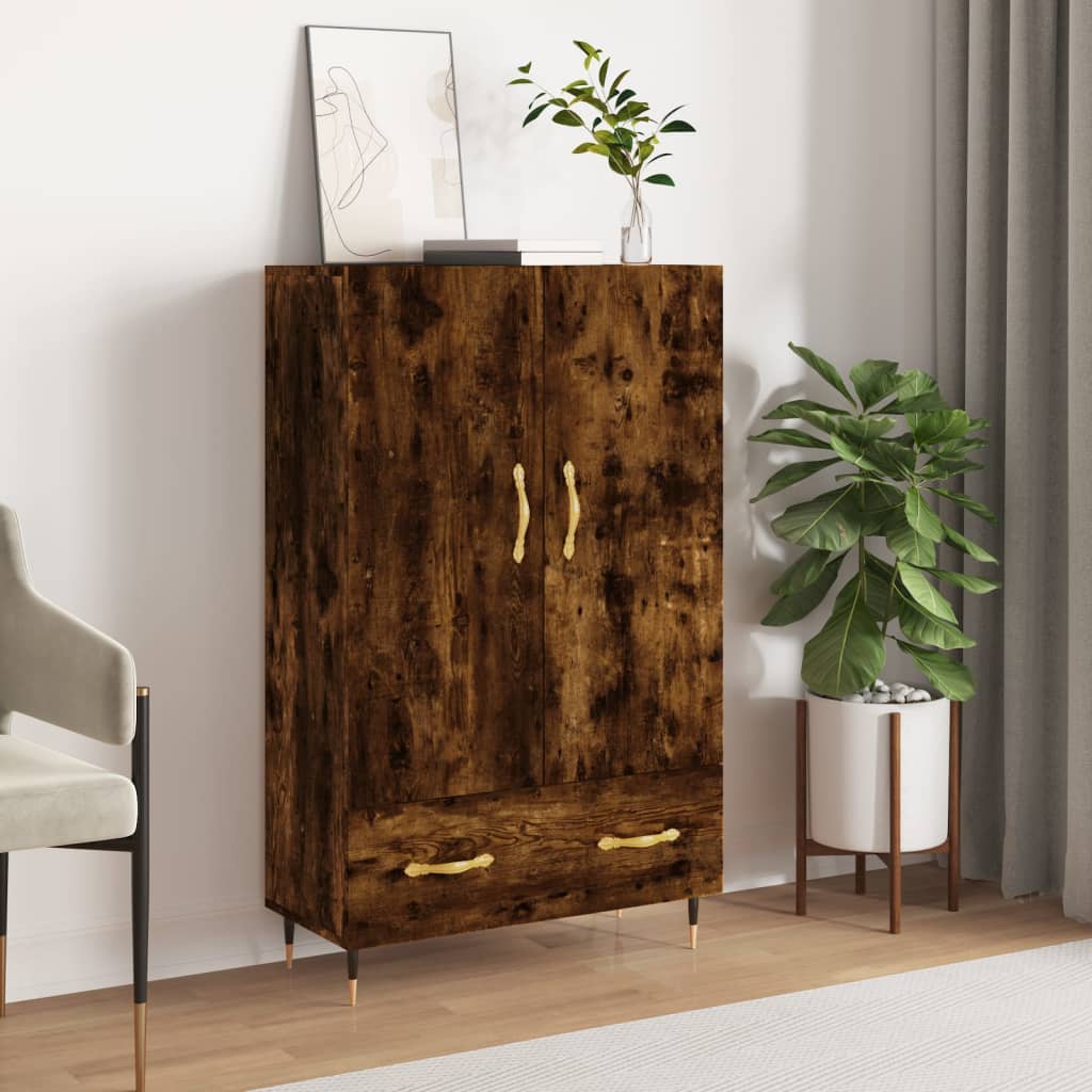 Highboard 69.5X31X115 Cm Engineered Wood