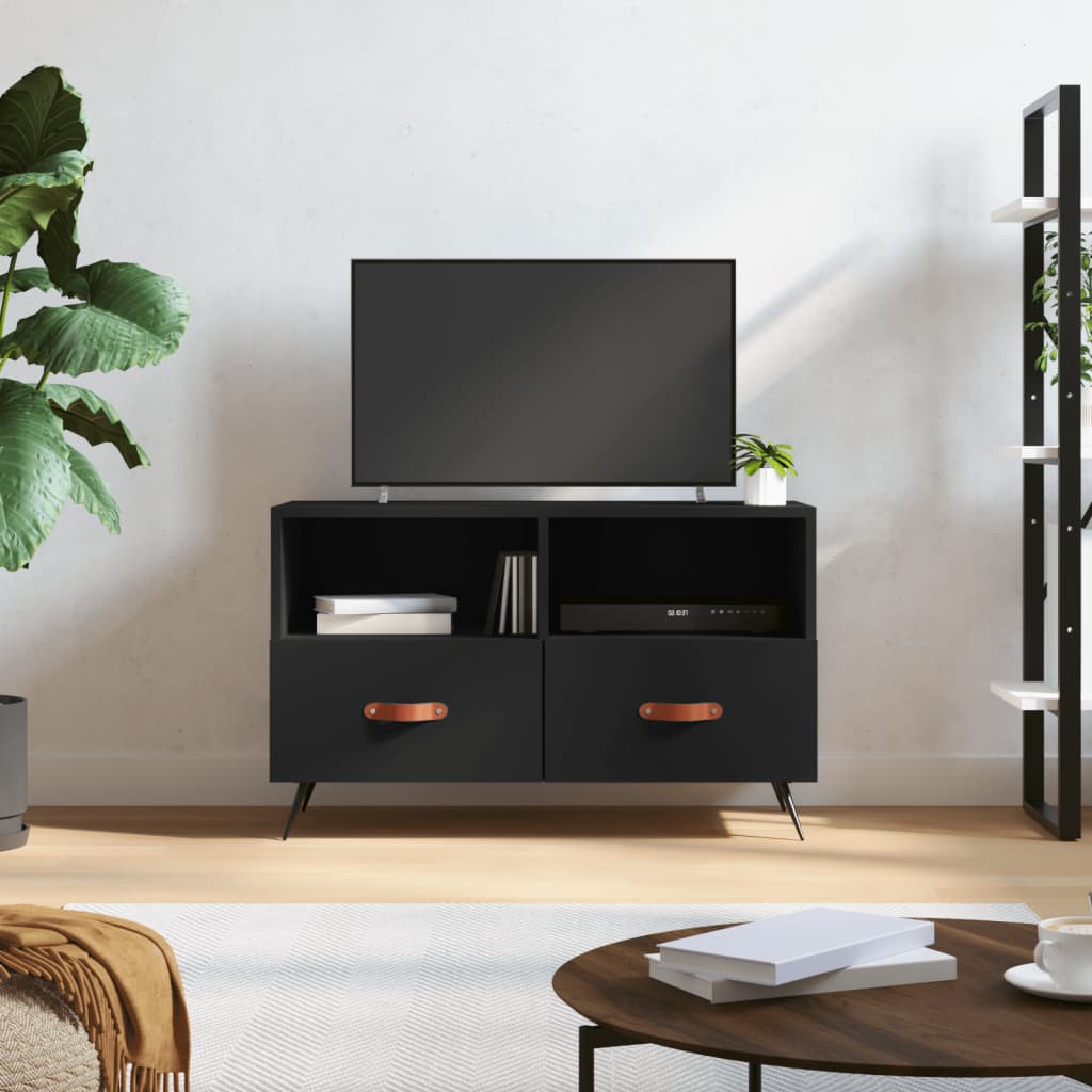 Tv Cabinet 80X36X50 Cm Engineered Wood