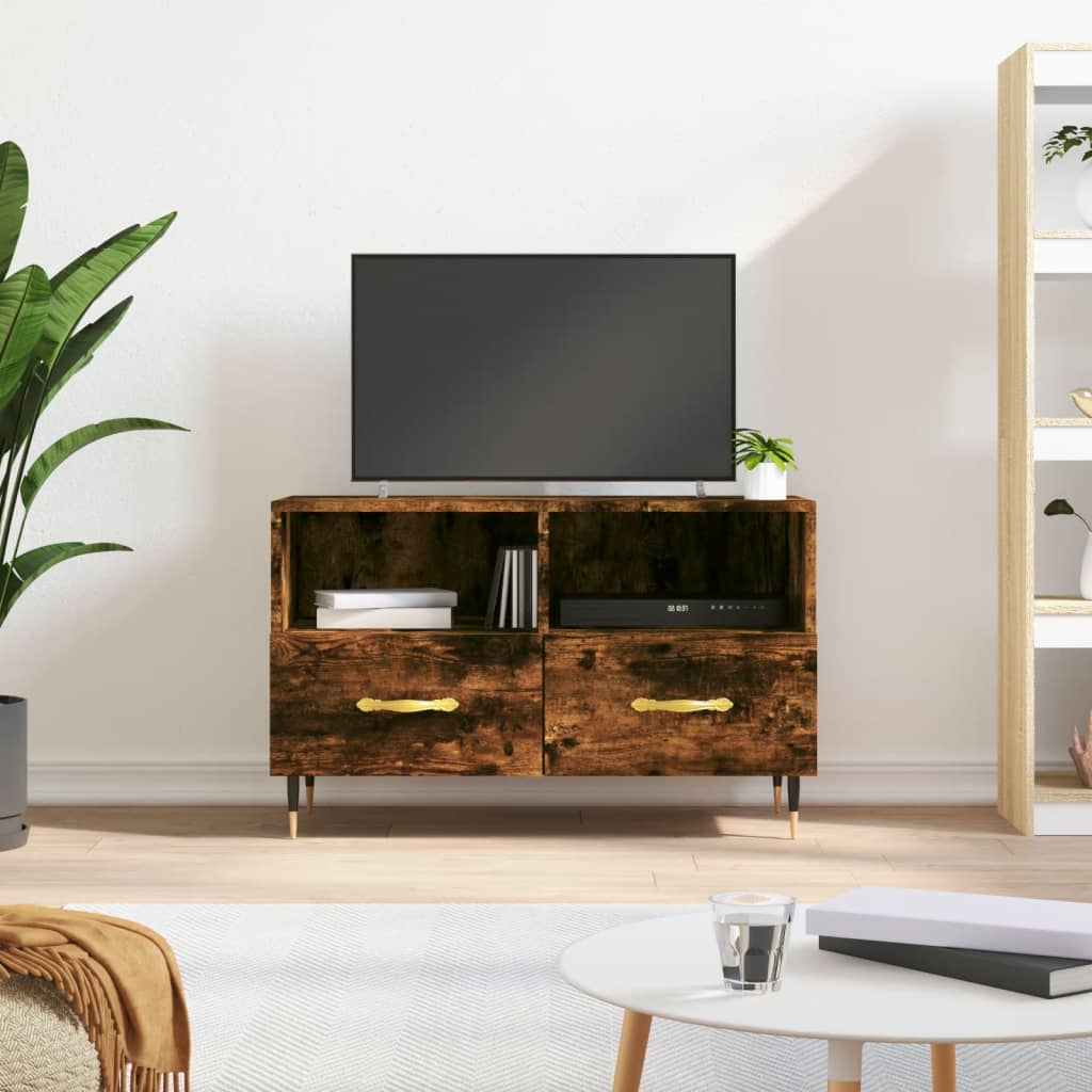 Tv Cabinet 80X36X50 Cm Engineered Wood