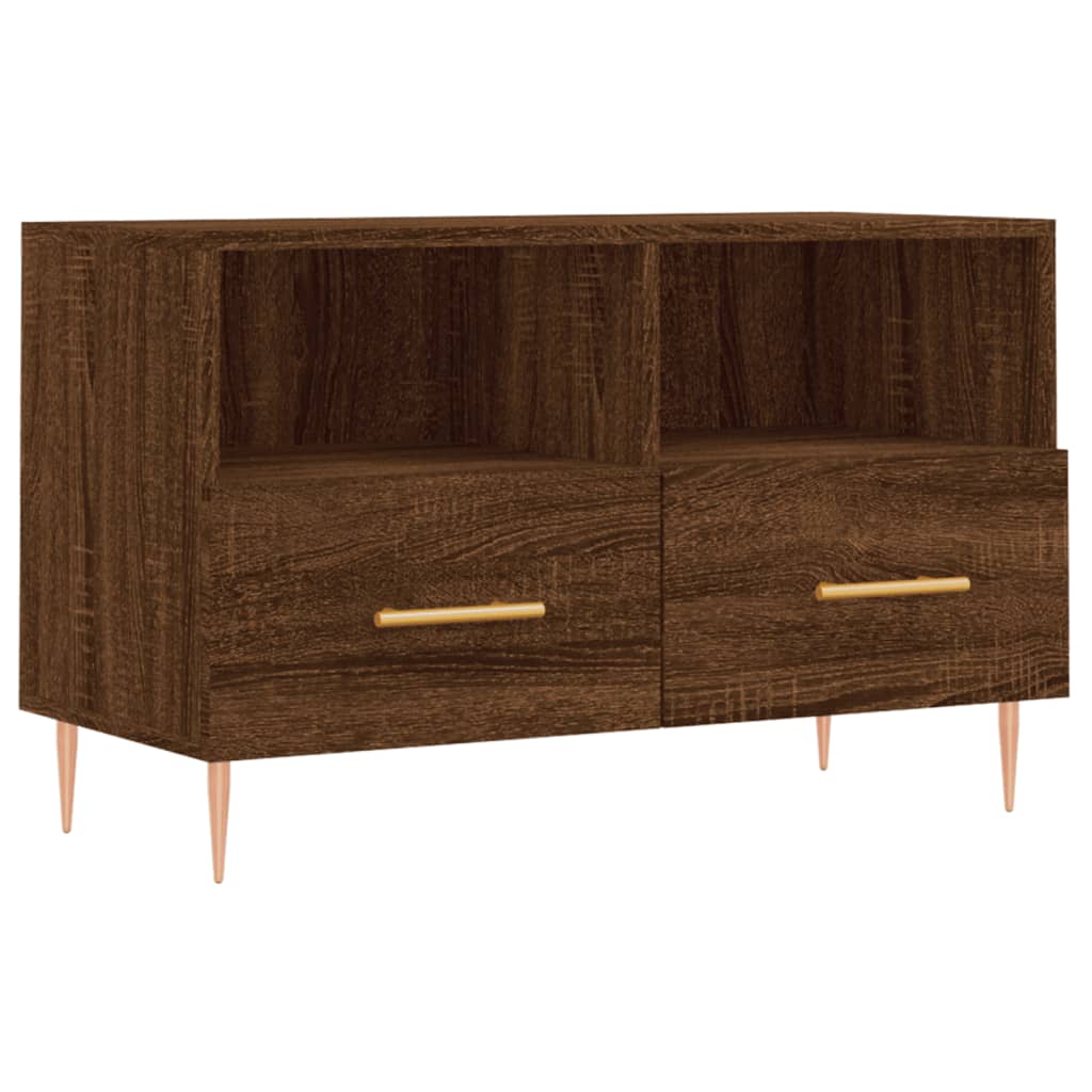 Tv Cabinet 80X36X50 Cm Engineered Wood