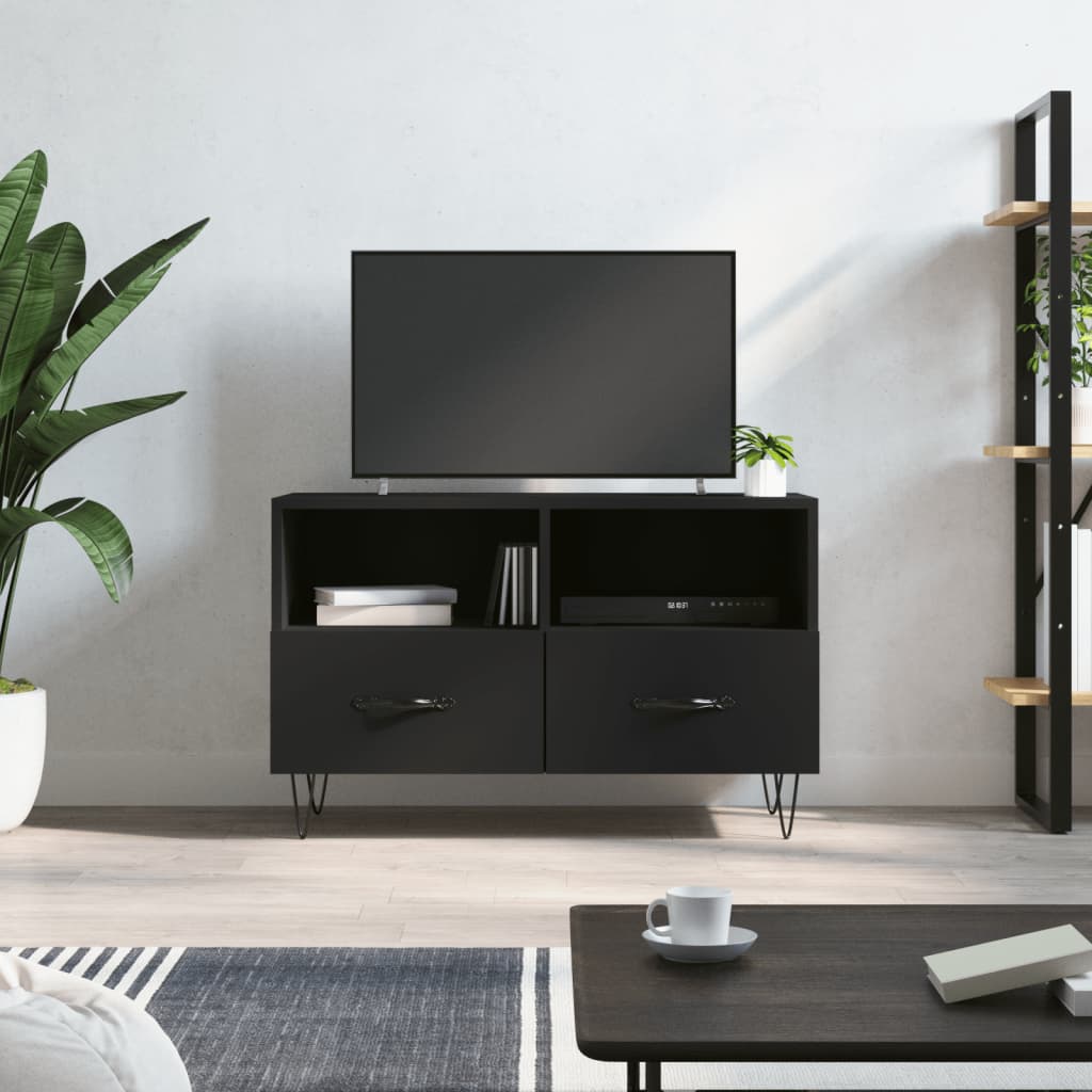 Tv Cabinet 80X36X50 Cm Engineered Wood